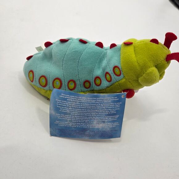 LOT 3 Disney Bugs Life Plush Vintage NEW Dot Flick P.T. Flea Tags Retired - Picture 2 of 5